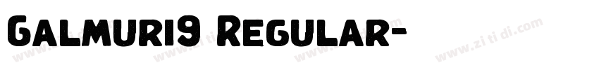 Galmuri9 Regular字体转换 Galmuri9 Regular字体转换